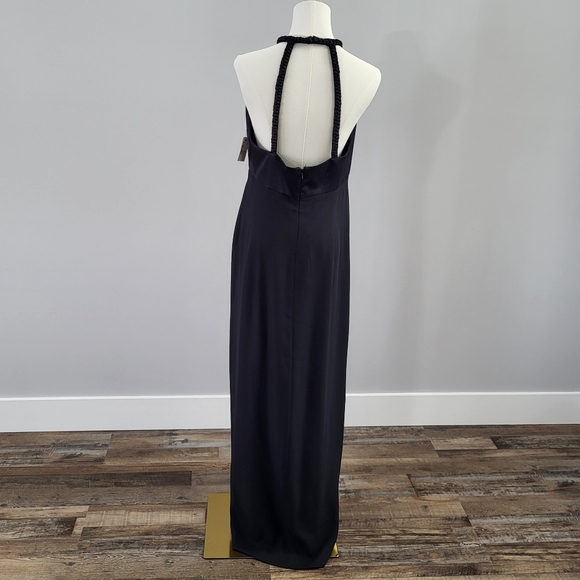 NWT Vintage 90s Y2K Liz Claiborne Night Evening Special Occasion Gown Halter NOS - Picture 6 of 16